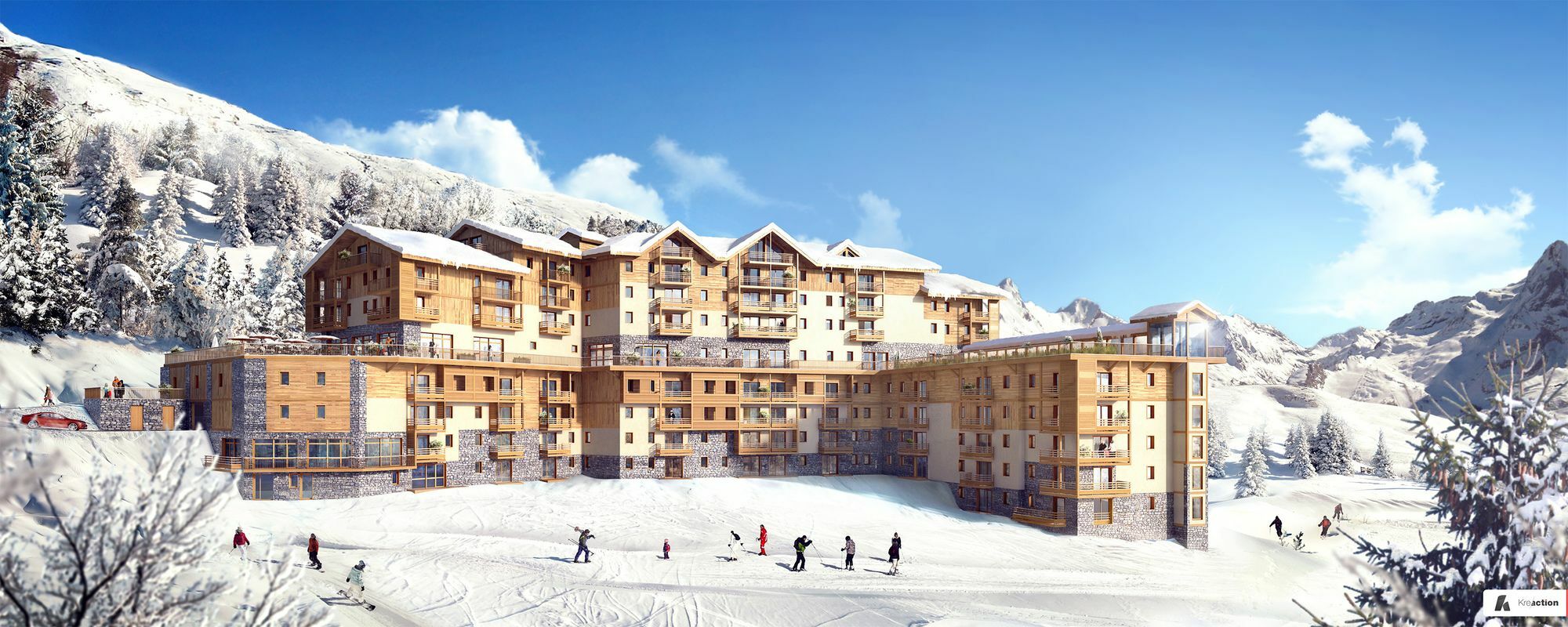 Residence Club Mmv Le Coeur Des Loges Сен-Мартен-дьо-Белвил Екстериор снимка